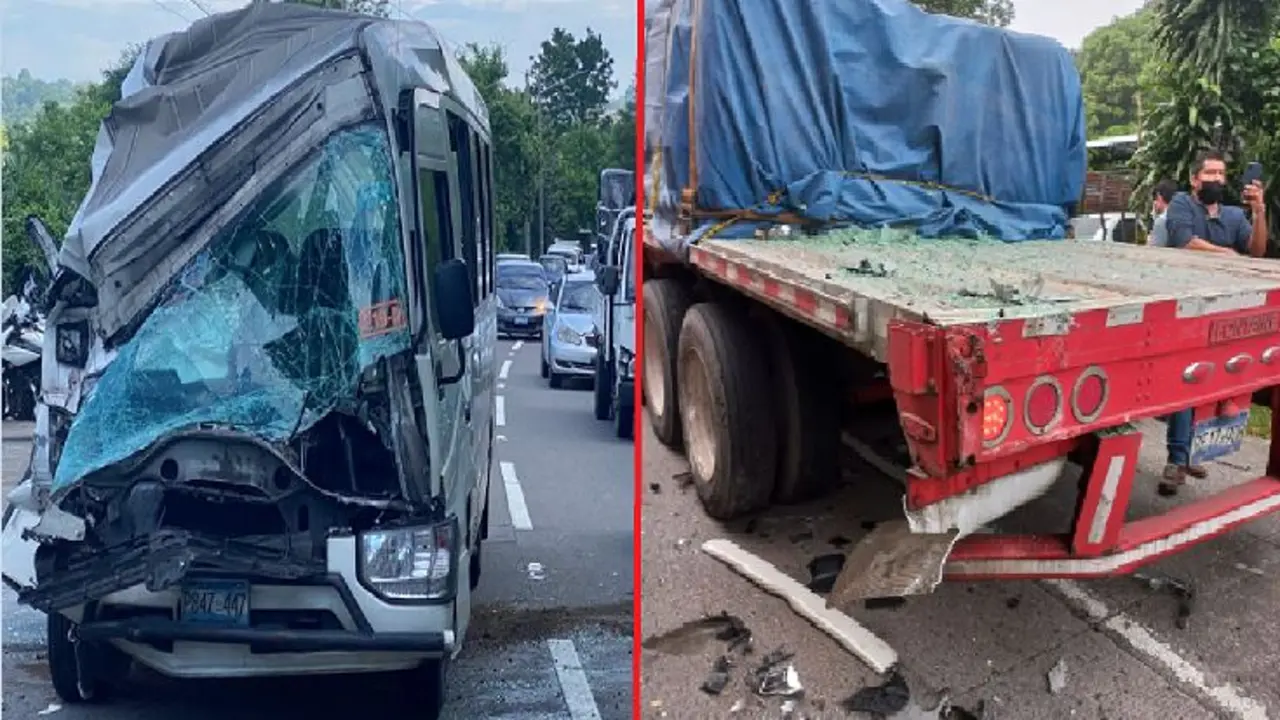 Cinco trabajadores lesionados