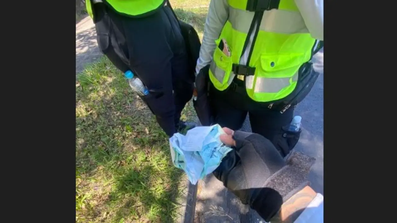 Motociclista  vota multa