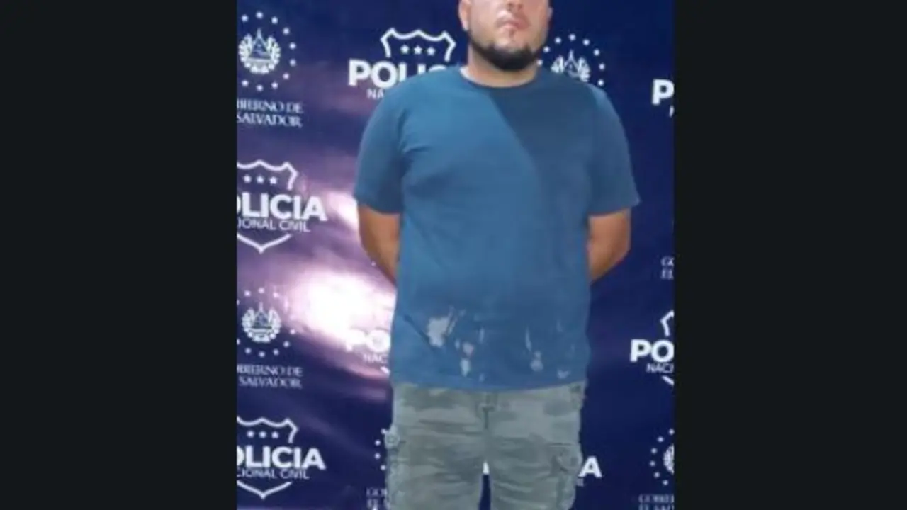 Supuesto pandillero en Sonsonate
