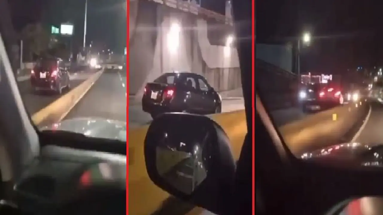 En sentido contrario en la Avenida Jerusalen