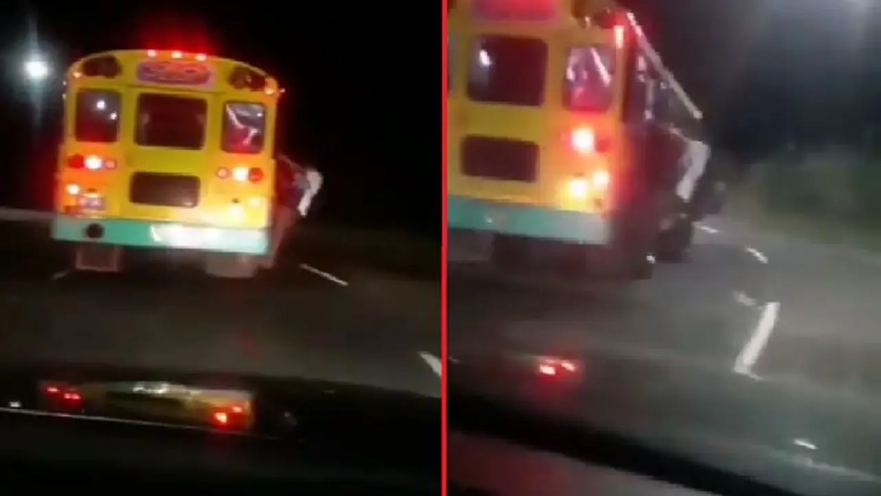 Pasajeros colgados en la 39 de Huiz&uacute;car