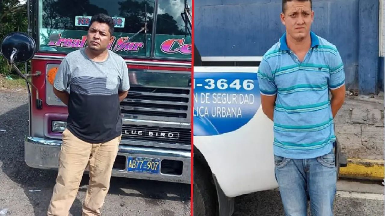 Busero y picahero detenidos