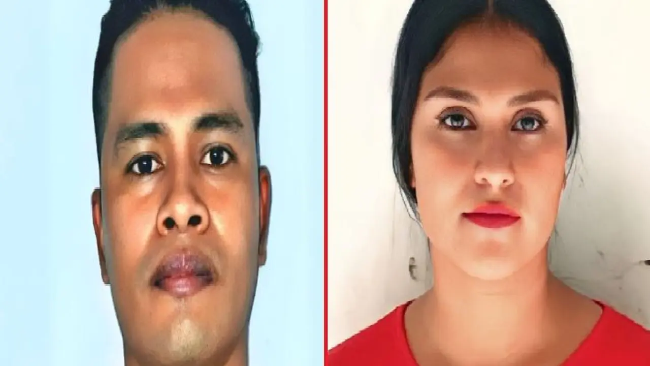 Pandillero y su compa&ntilde;era de vida