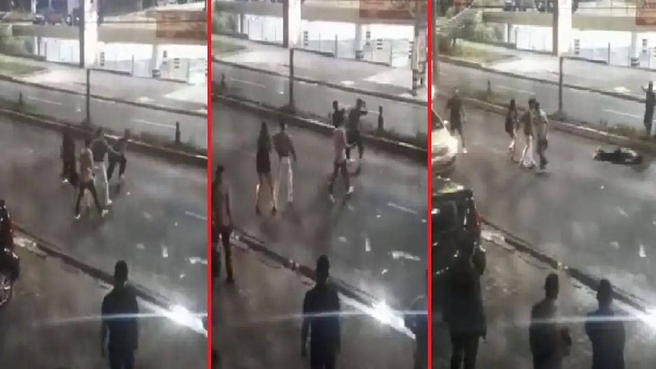 Golpiza en la Zona Rosa