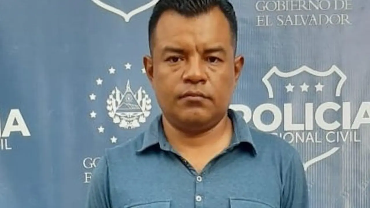Detenido agresor Barrera Palacios Soyapango