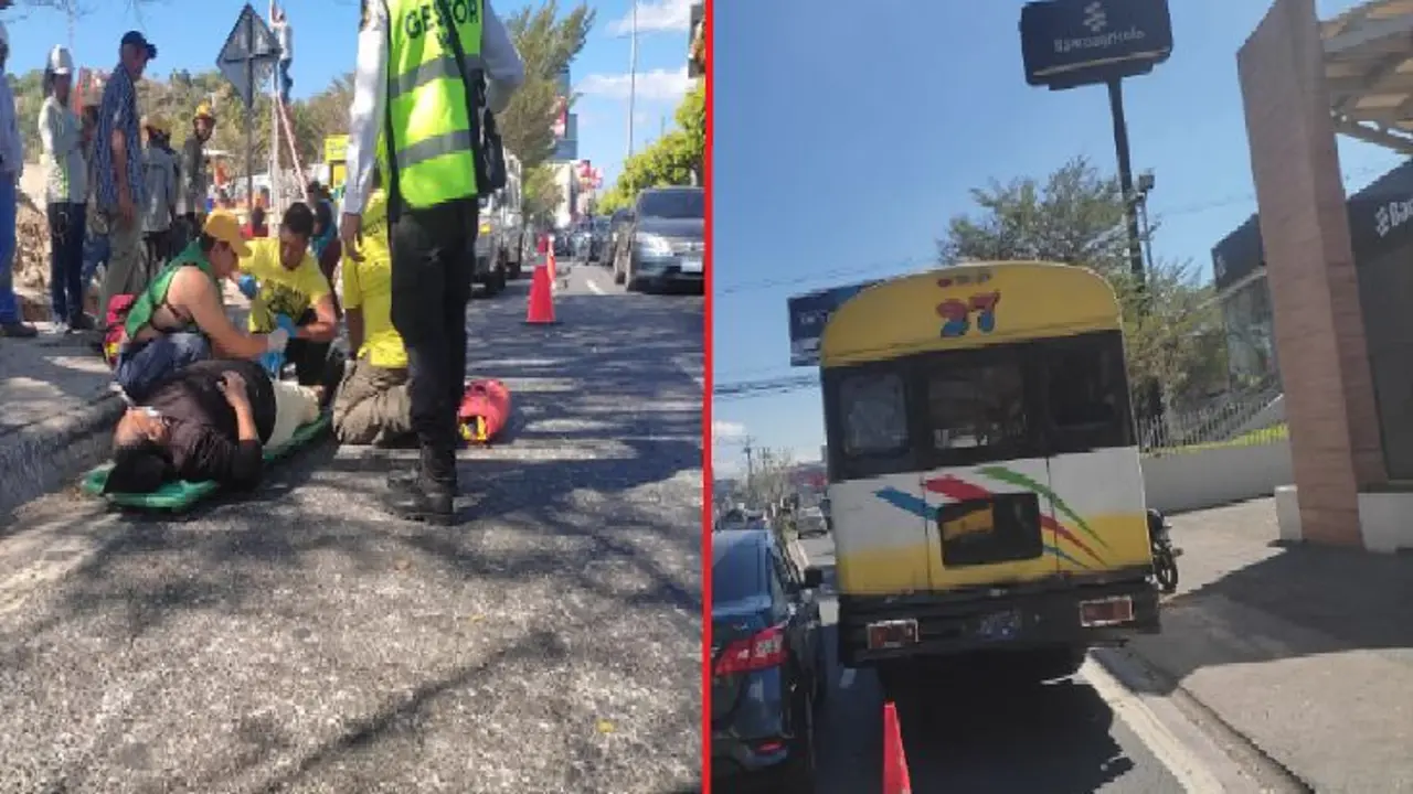 Atropellada por una 27