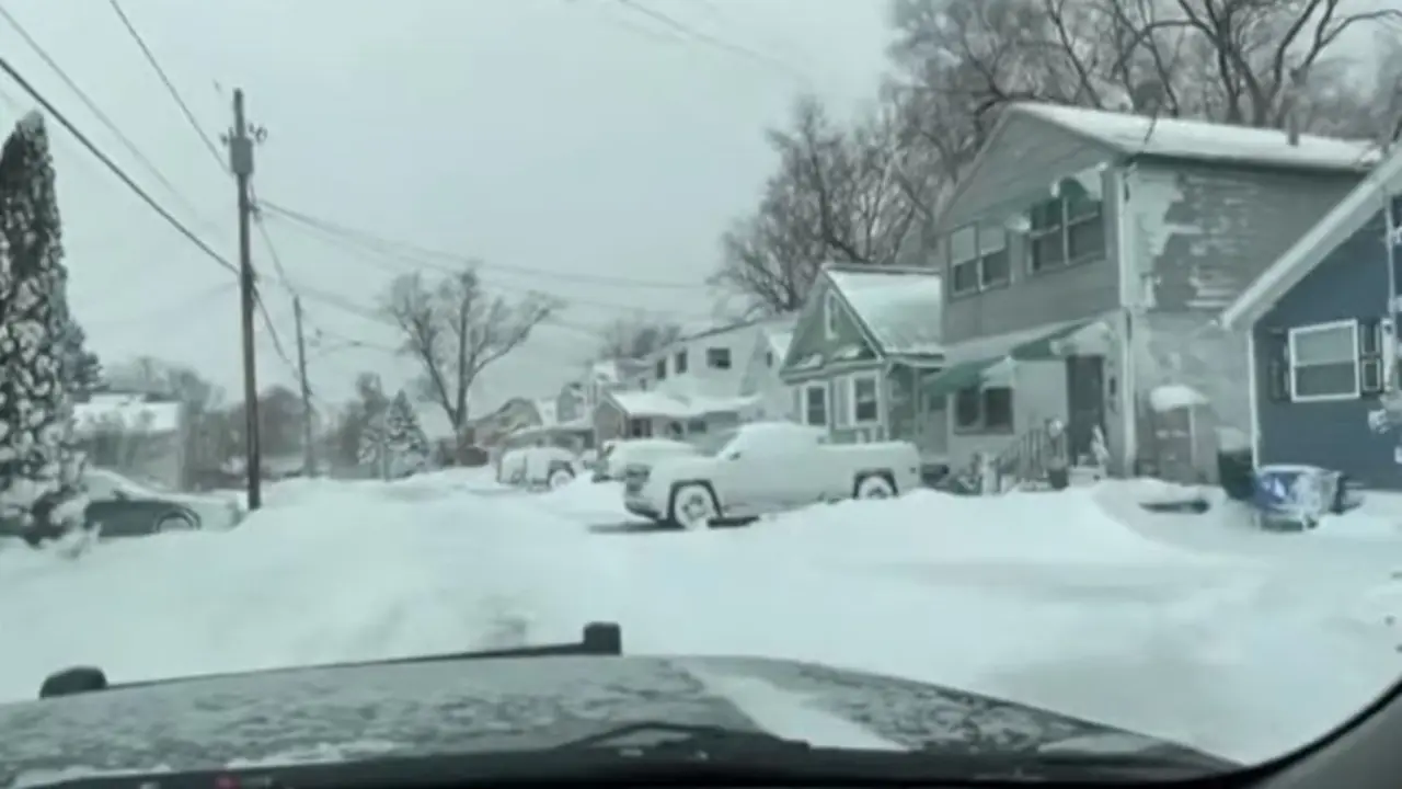 Tormenta de nieve en Estados Unidos
