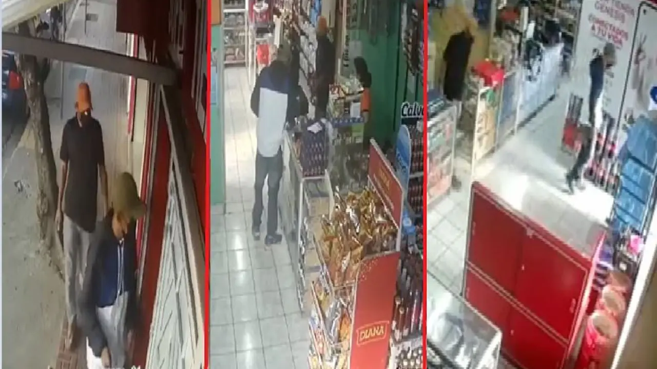 Ladrones en tienda de San Miguel