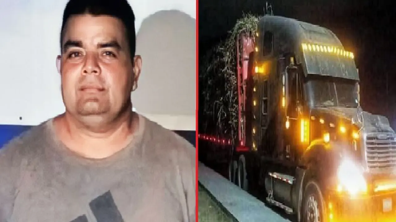 Conductor de rastra ca&ntilde;era