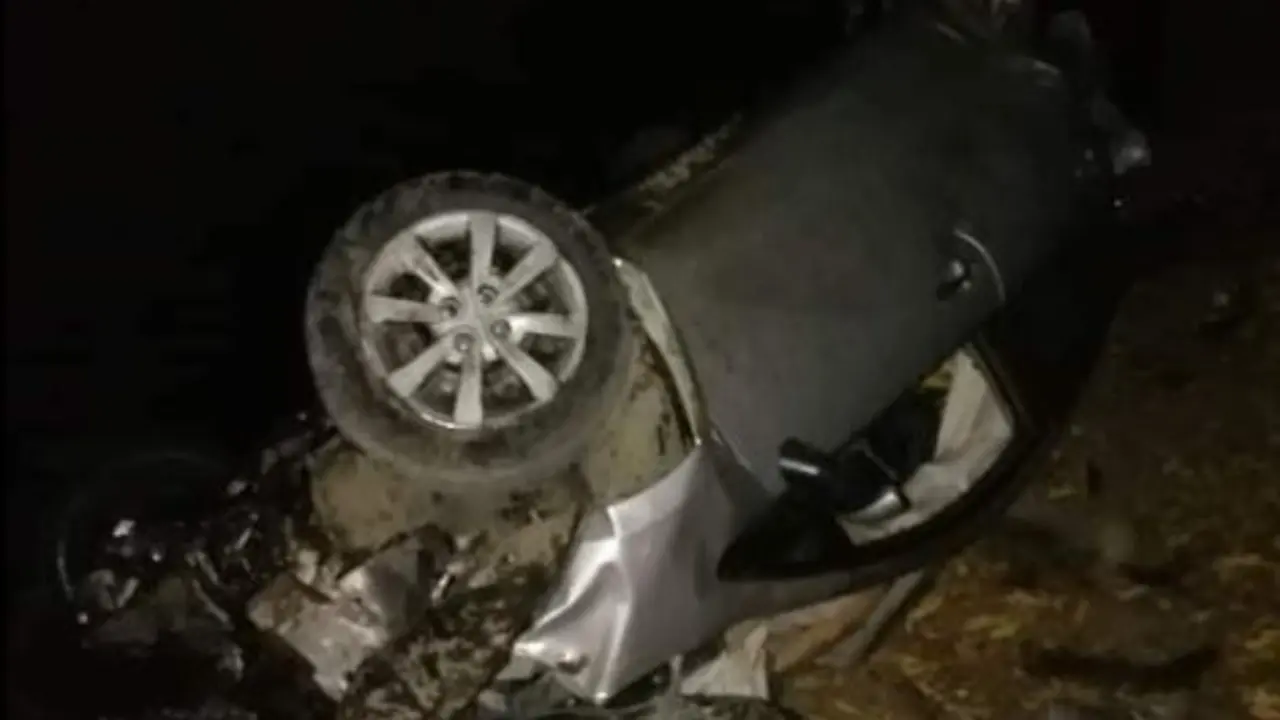 Vuelco de polic&iacute;a