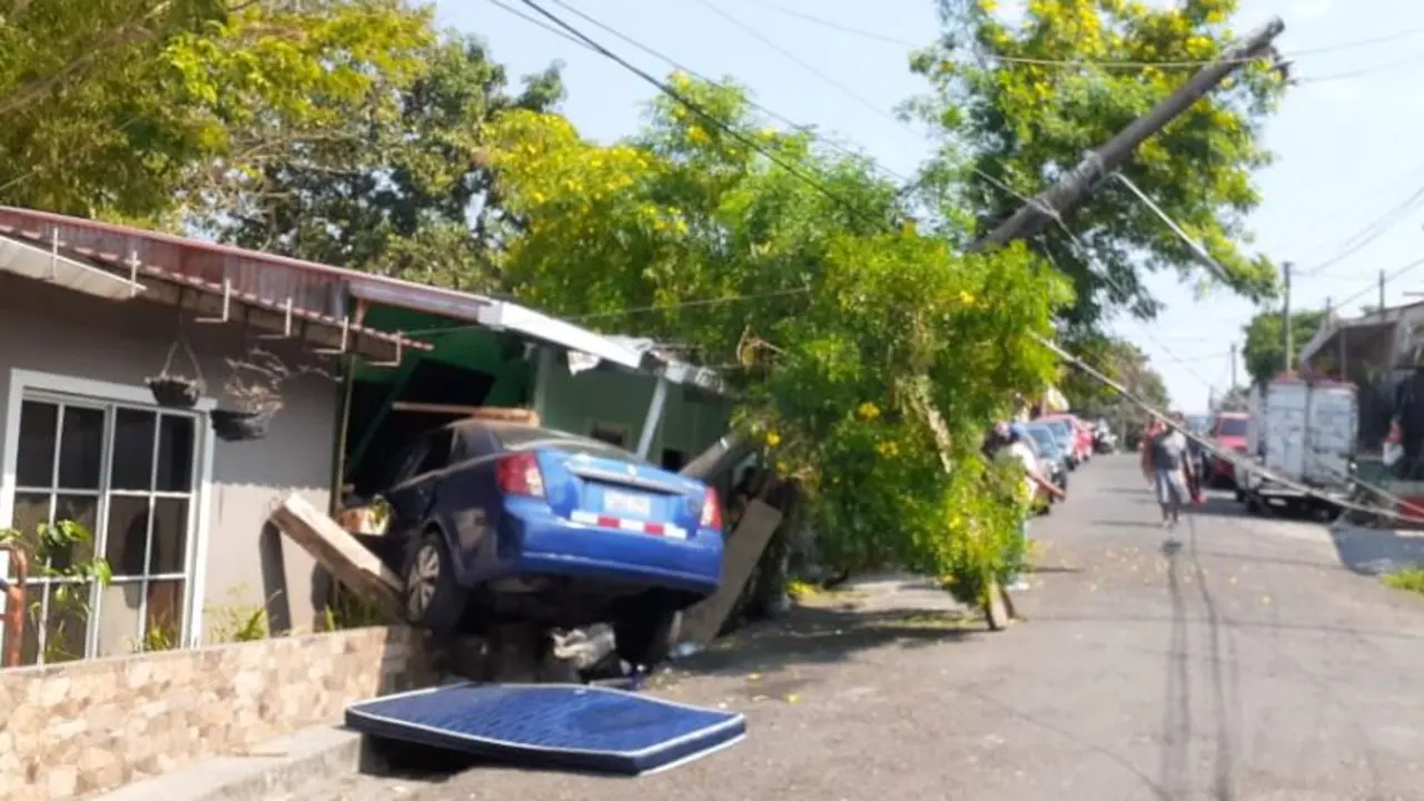Accidente en San Jacinto