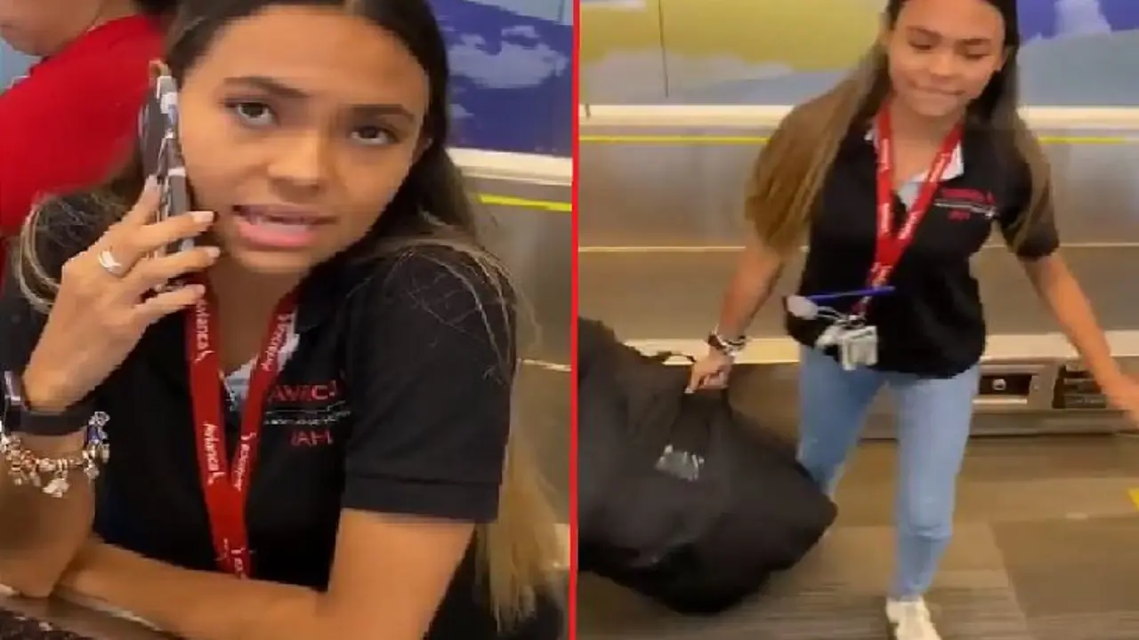 Trabajadora de Avianca