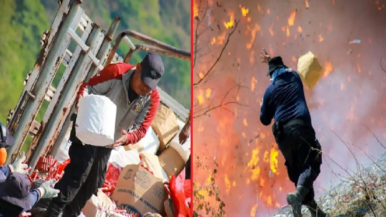 P&oacute;lvora decomisada