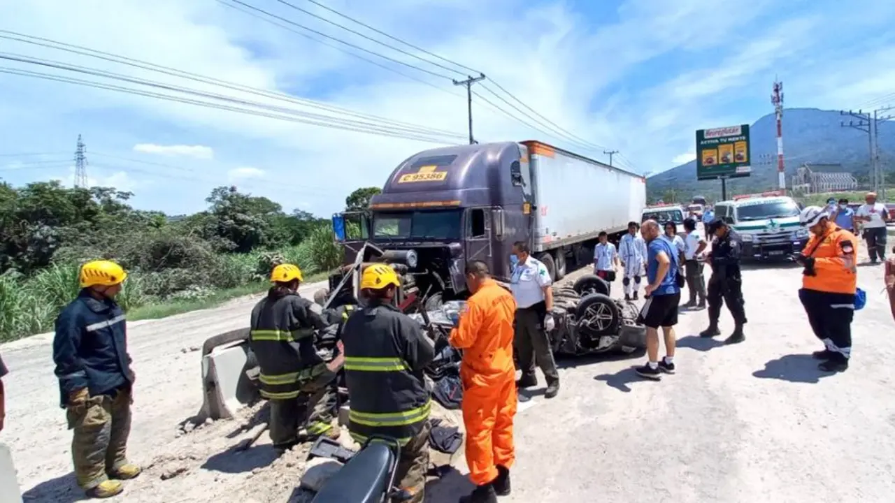 Redondel Integracion accidente