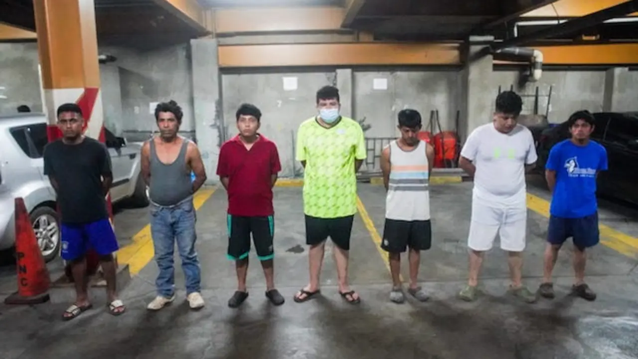 Miembros de clica Teclas Locos Salvatruchos