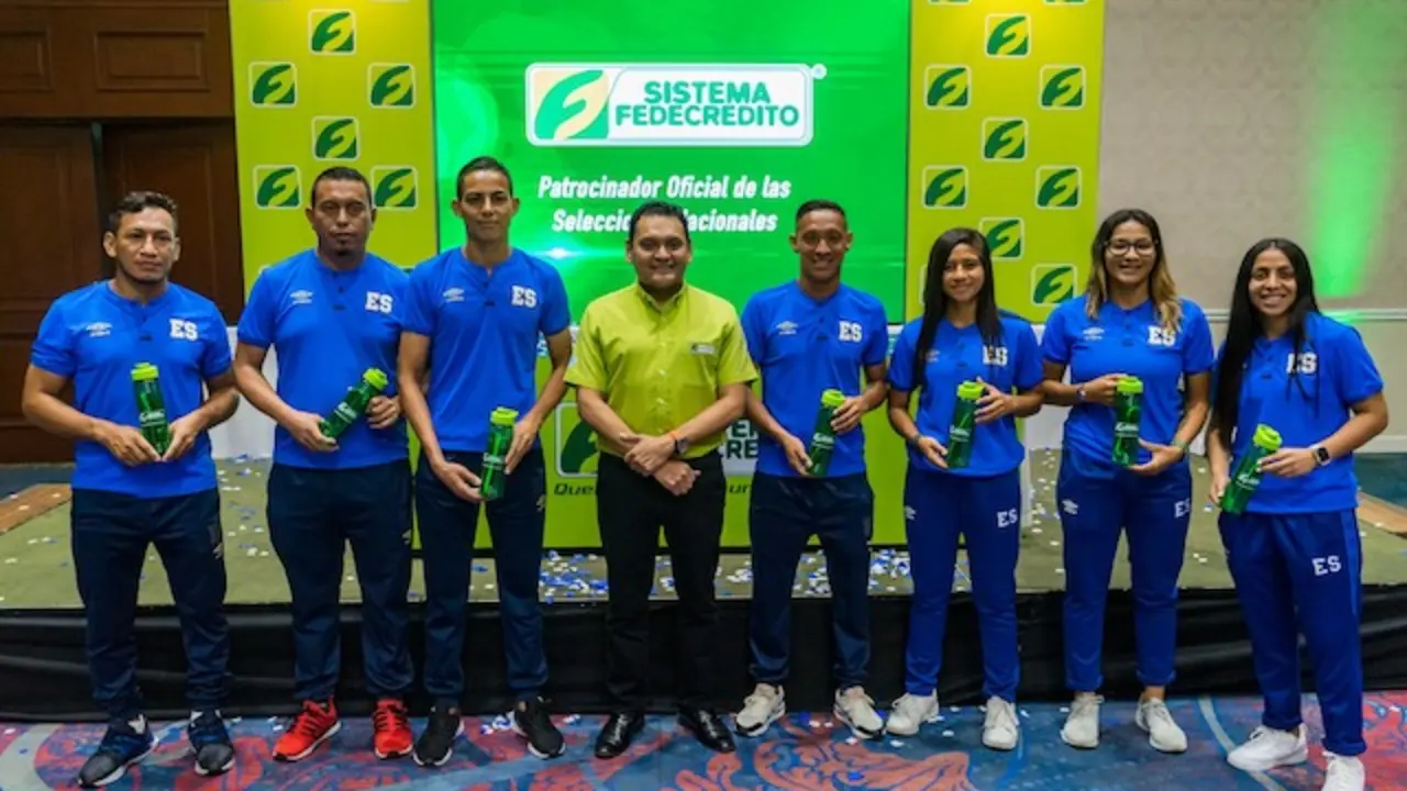 FEDECRÉDITO PATROCINADOR SELECCIONES FÚTBOL