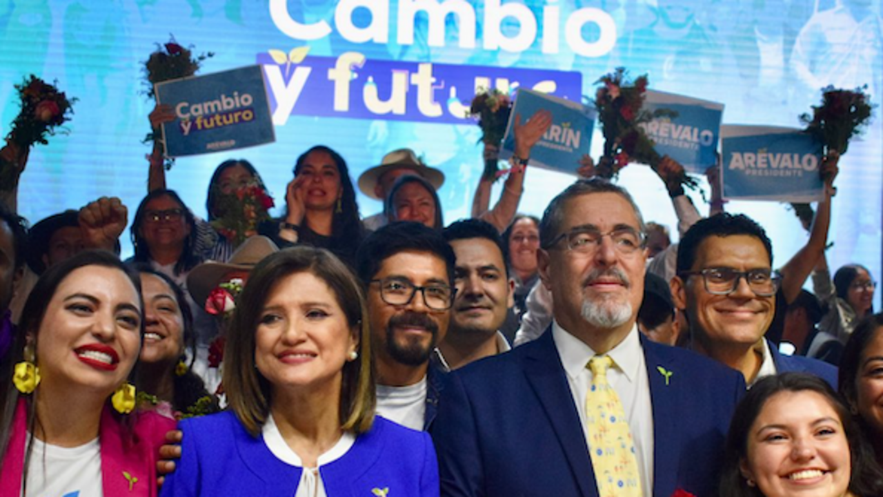 Bernardo Ar&eacute;valo Guatemala