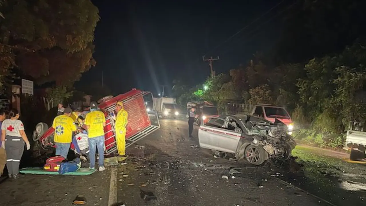 Accidente kil&oacute;metro 23 Troncal del Norte