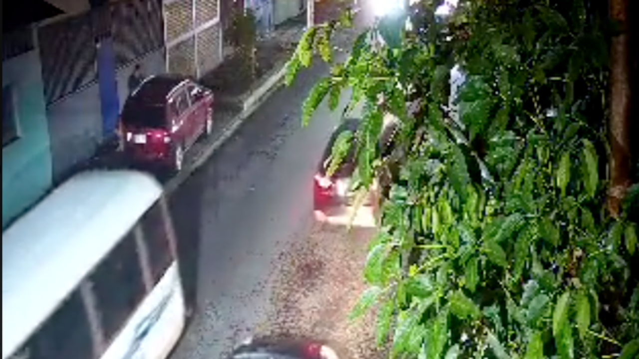 Geovani Santos S&aacute;nchez pint&oacute; grafitis de la mara 18 en Prados de Venecia Soyapango