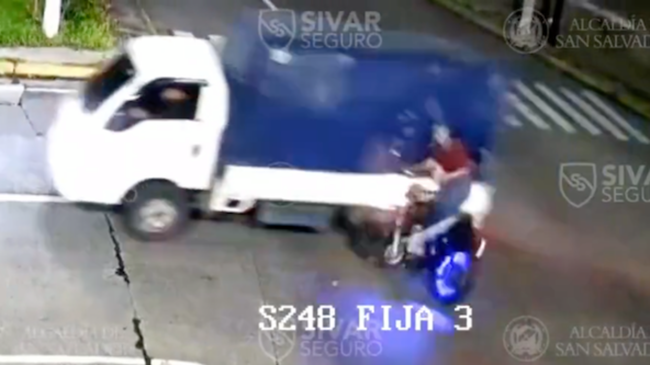 Accidente moto San Salvador 12-10-2023