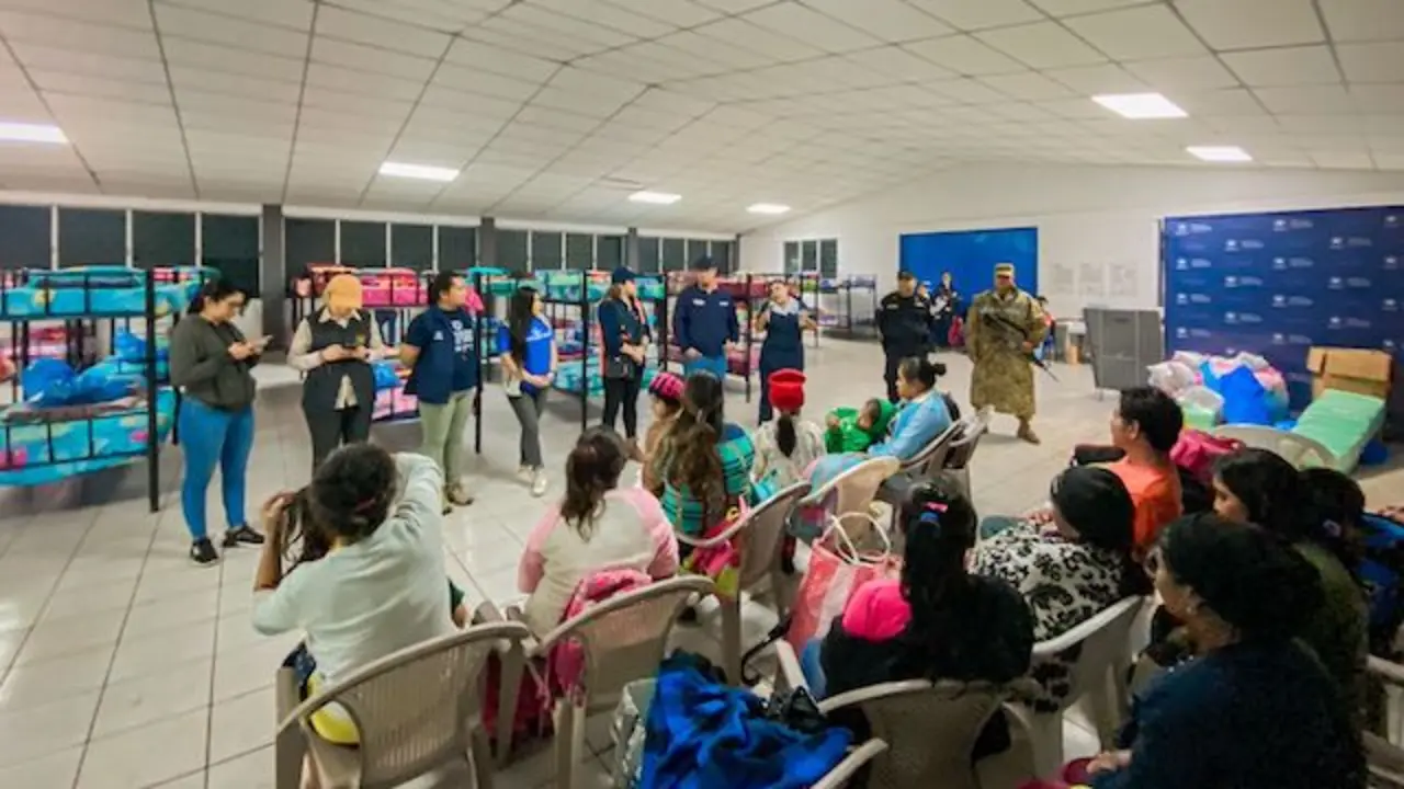 Albergados Tormenta Tropical Pilar