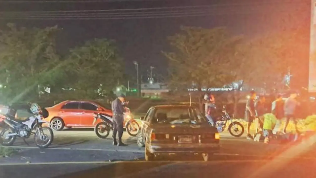 Conductor atropellado y luego es atropellado 02-12-2023