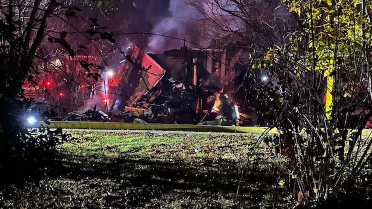 Explota casa en Arlington Virginia Estados Unidos