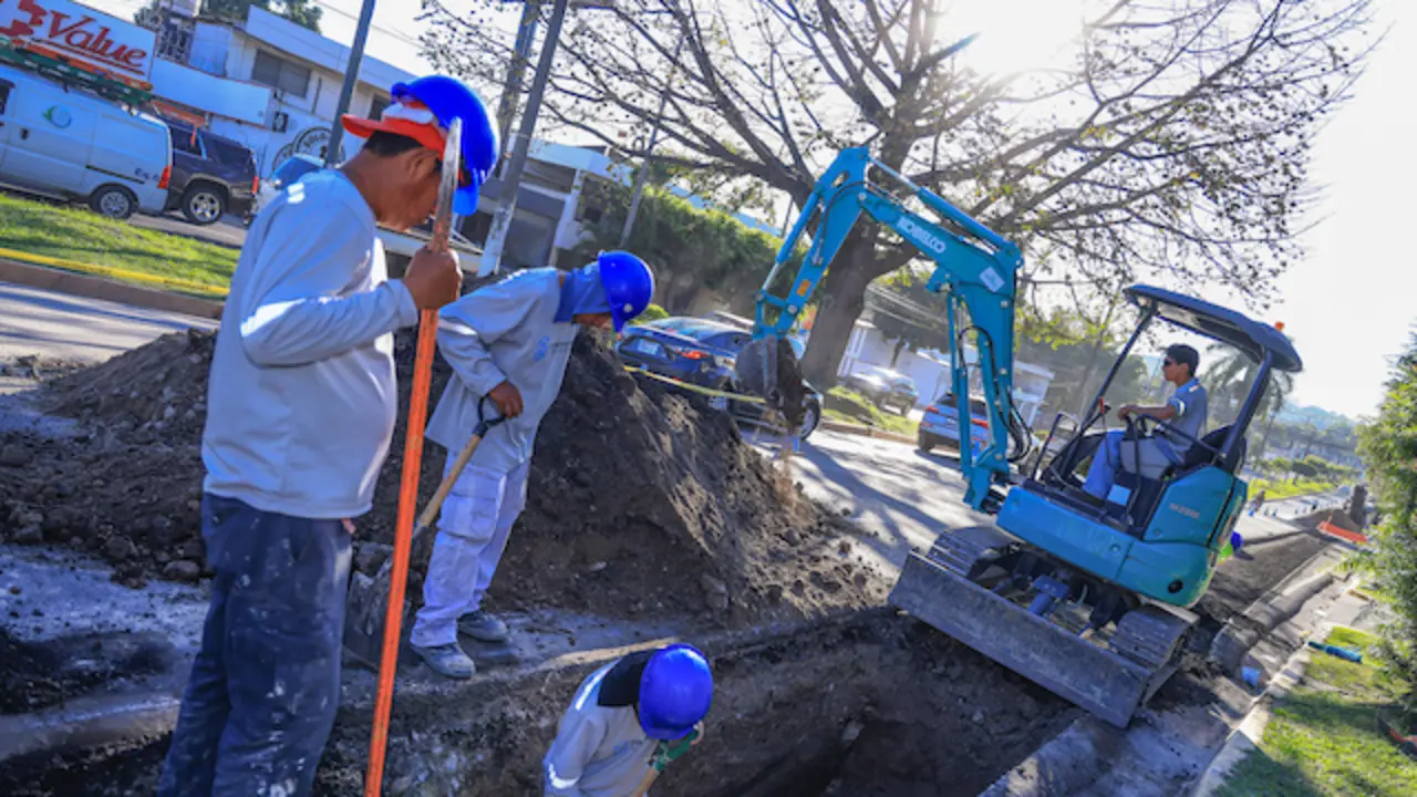 Horarios especiales para trabajos de canalización subterránea en Zona Rosa