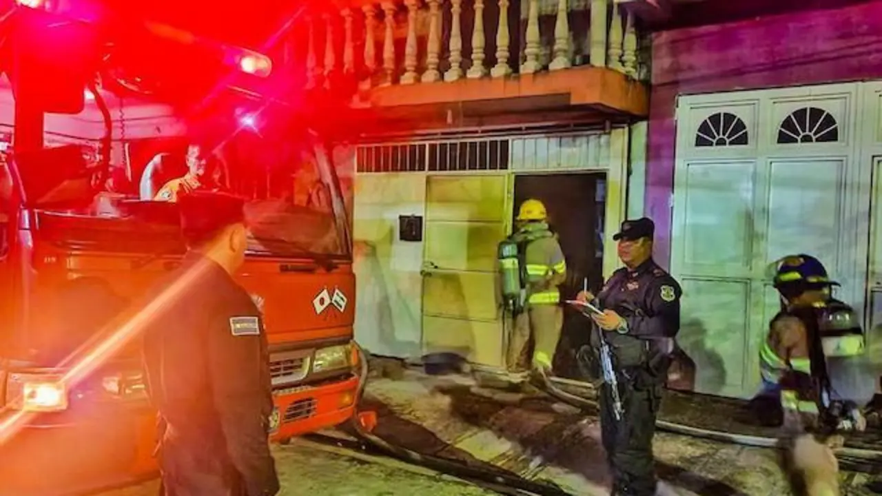 Persona fallecida en incendio Los Almendros