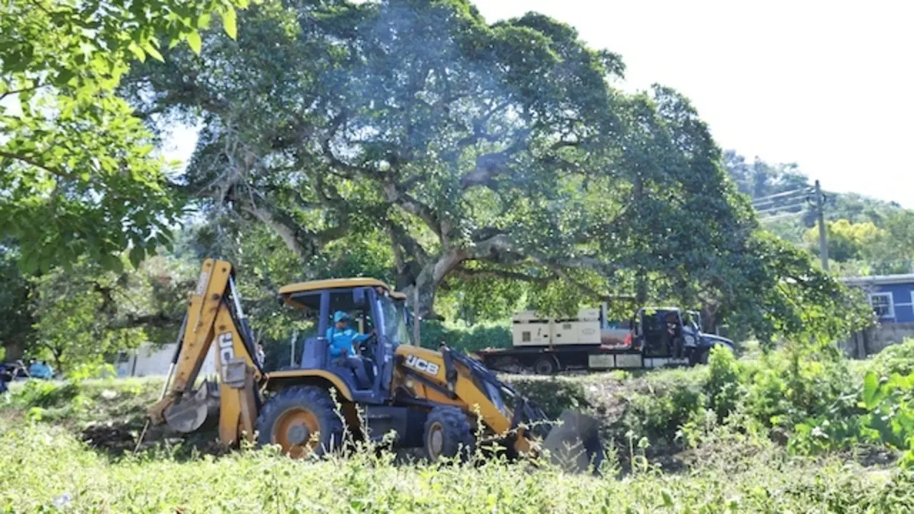 DOM inicia construcción de parque recreativo San Esteban Catarina-