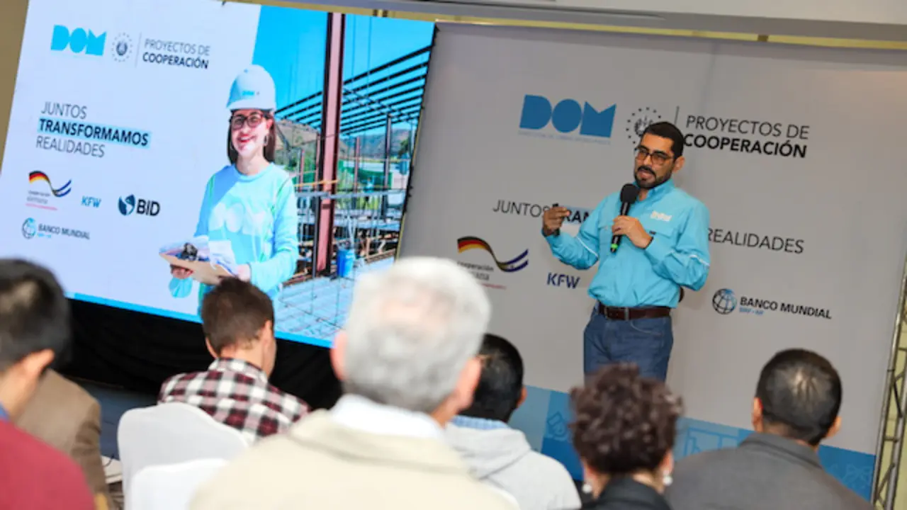 DOM presenta a empresarios guatemaltecos portafolio de proyectos de cooperación del 2024