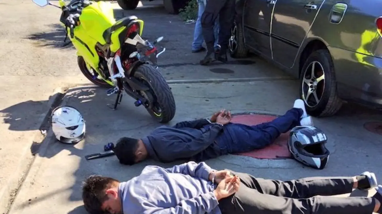 ladrones de motocicletas