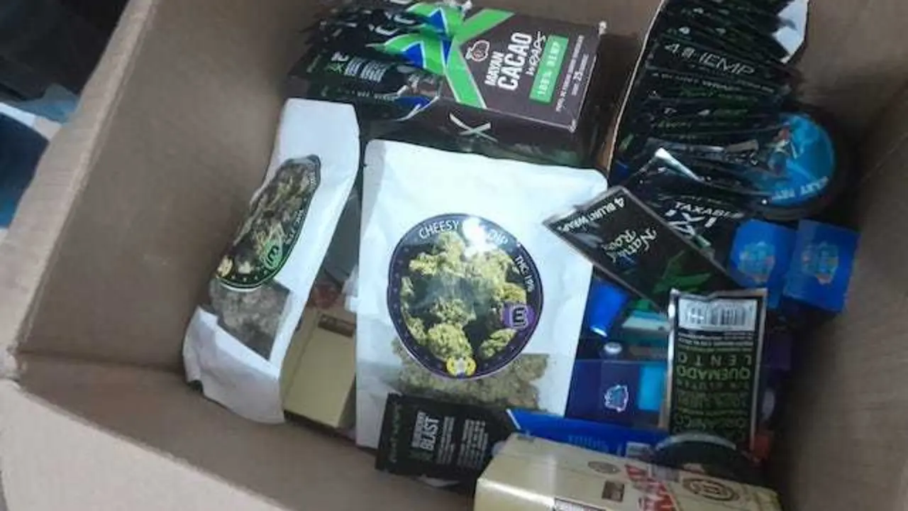 Marihuana y cocaína