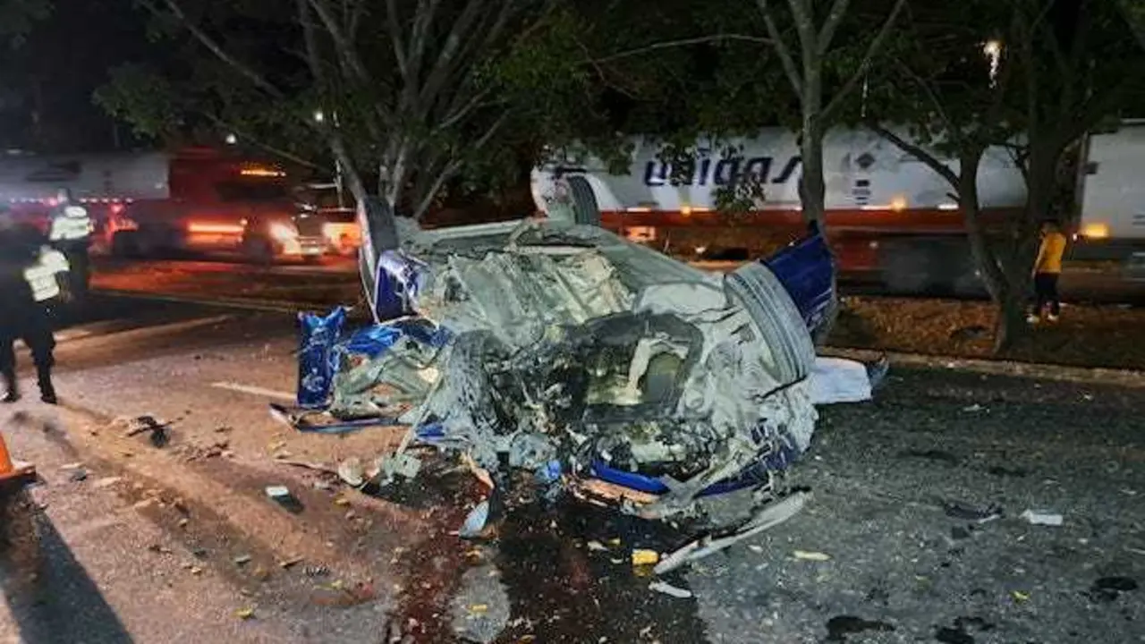 Accidente San Pedro Perulapán 23-12-2023