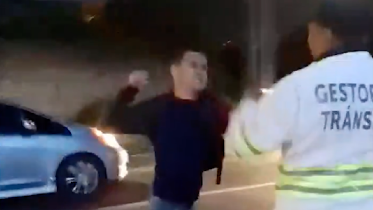 Douglas Edgardo Cevallos agresión a gestor de tránsito