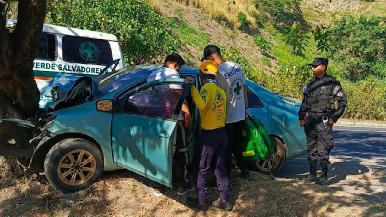 Conductora fallecida en Ciudad Arce 28-12-2023