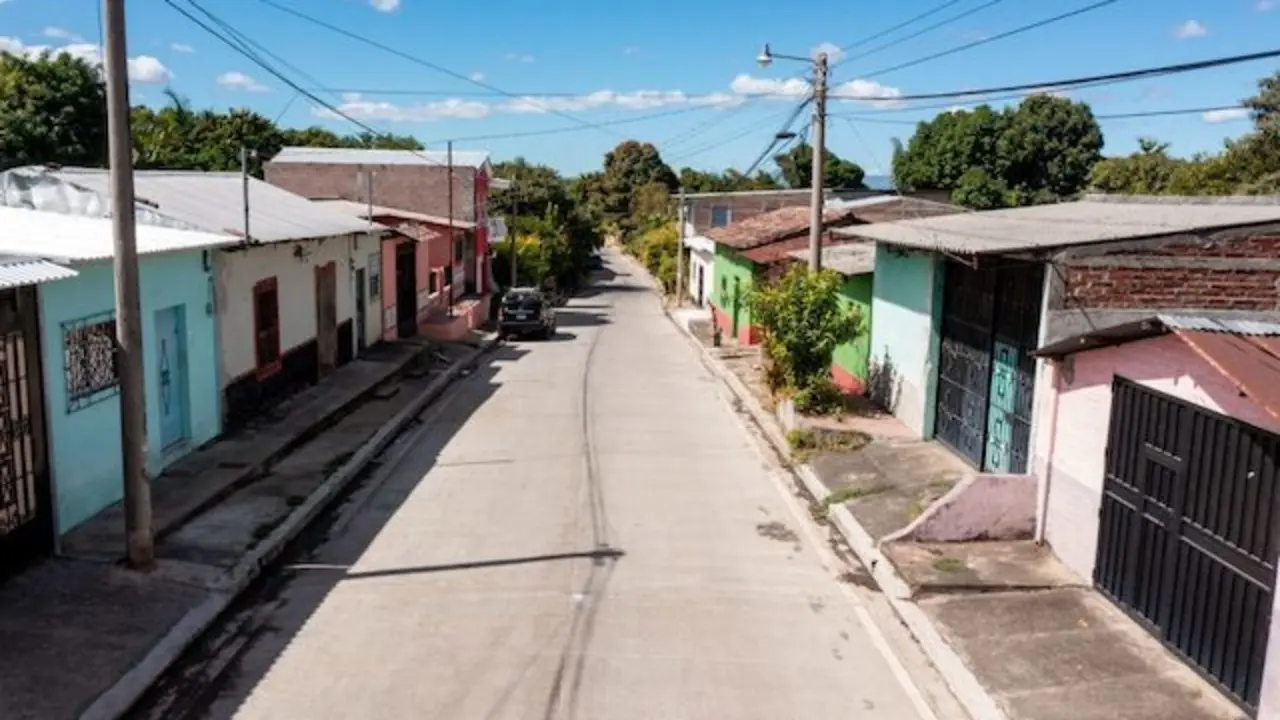 Entregan calles renovadas en Turin, Ahuachapan-