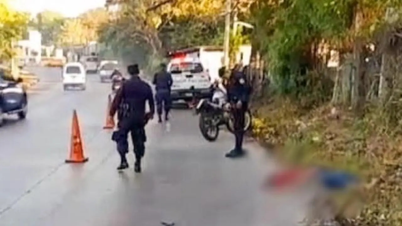 Ebrio atropellado 05-01-2024