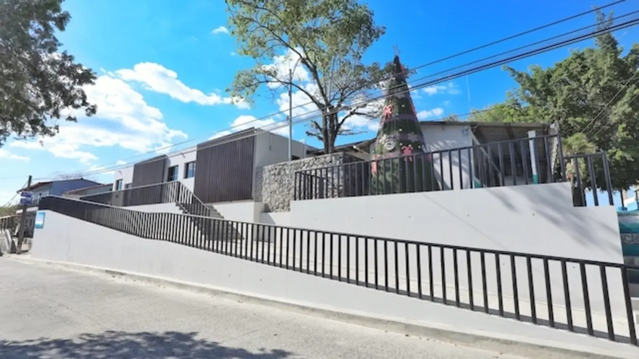 Inauguran casa comunal Oratorio de Concepción, Cuscatlán 1