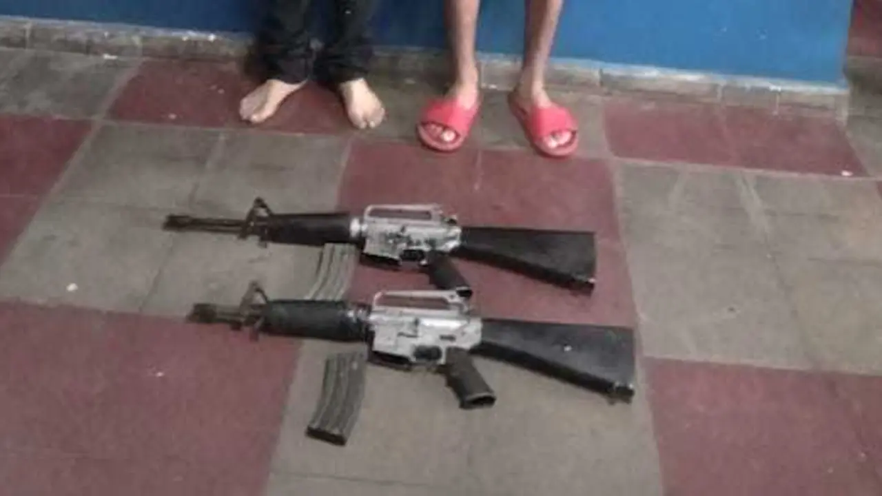 Ángel Gustavo Morán y Otoniel Cuéllar portación ilegal de armas de fuego