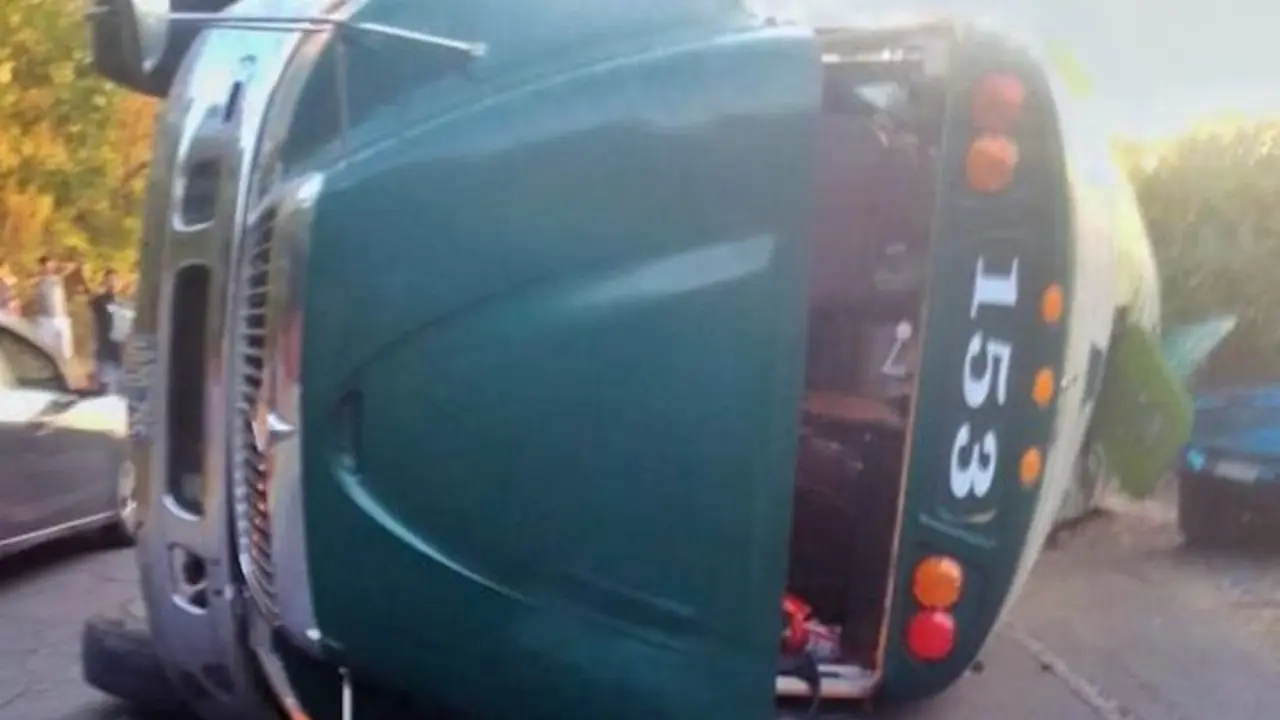 10 lesionados autobús 09-02-2024