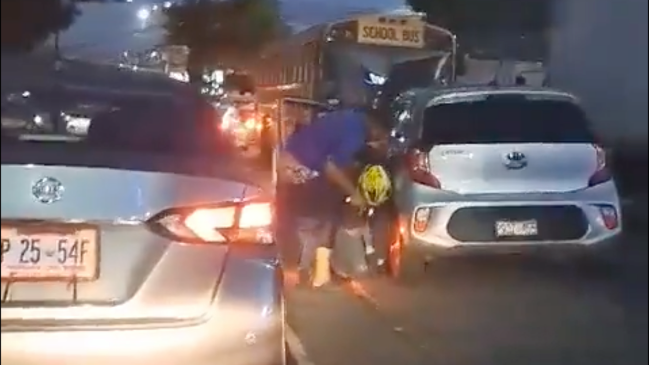 Conductores pelándose Soyapango 14-02-2024