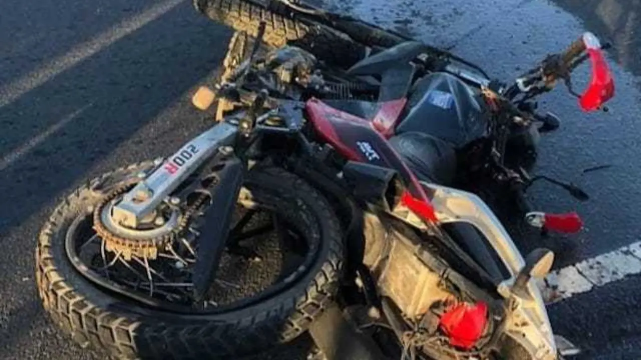 Santos Bernardo Díaz Ibáñez, 34 años, agente PNC, muerto en choque de su moto contra caballo Santa Rosa Guachipilín 26-02-2024