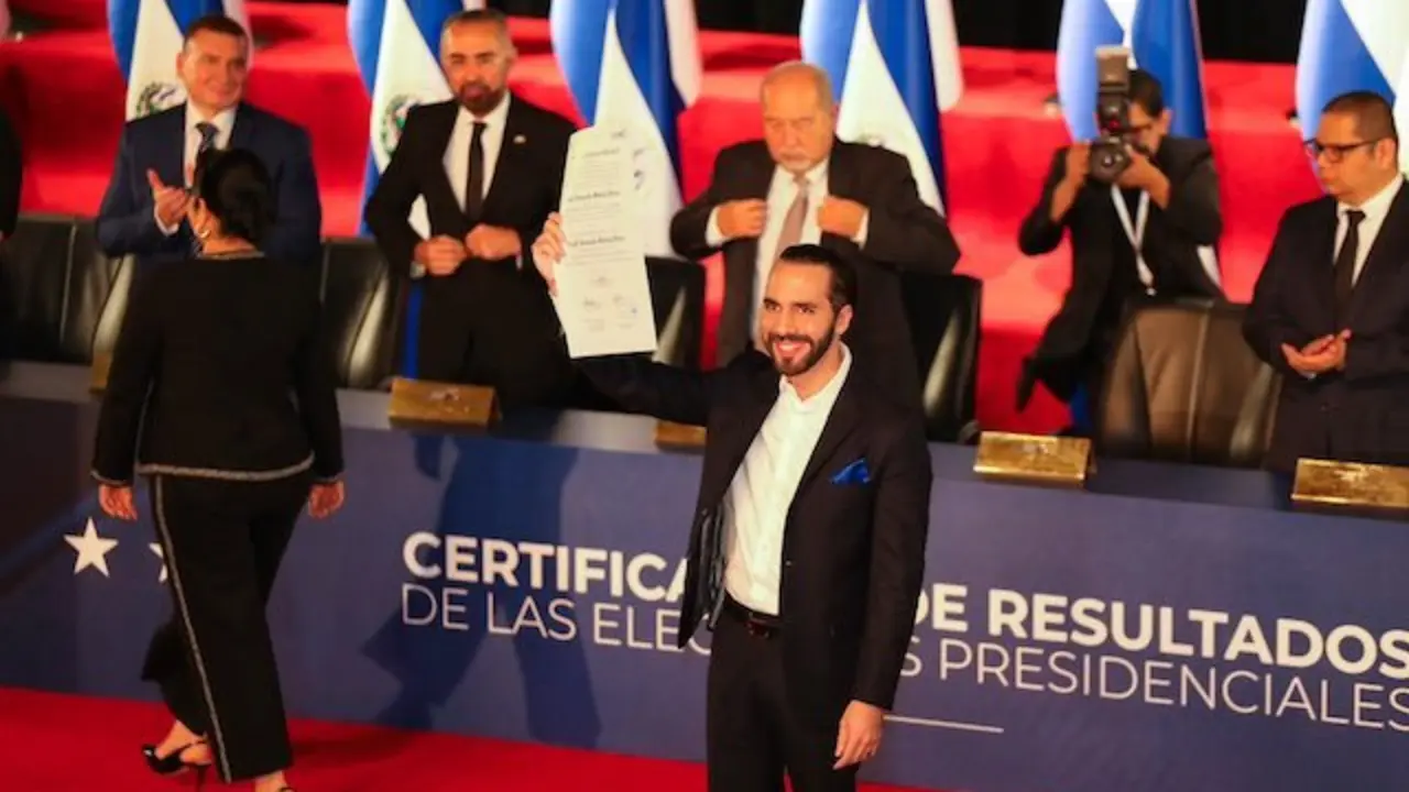 Nayib Bukele credenciales TSE 2024