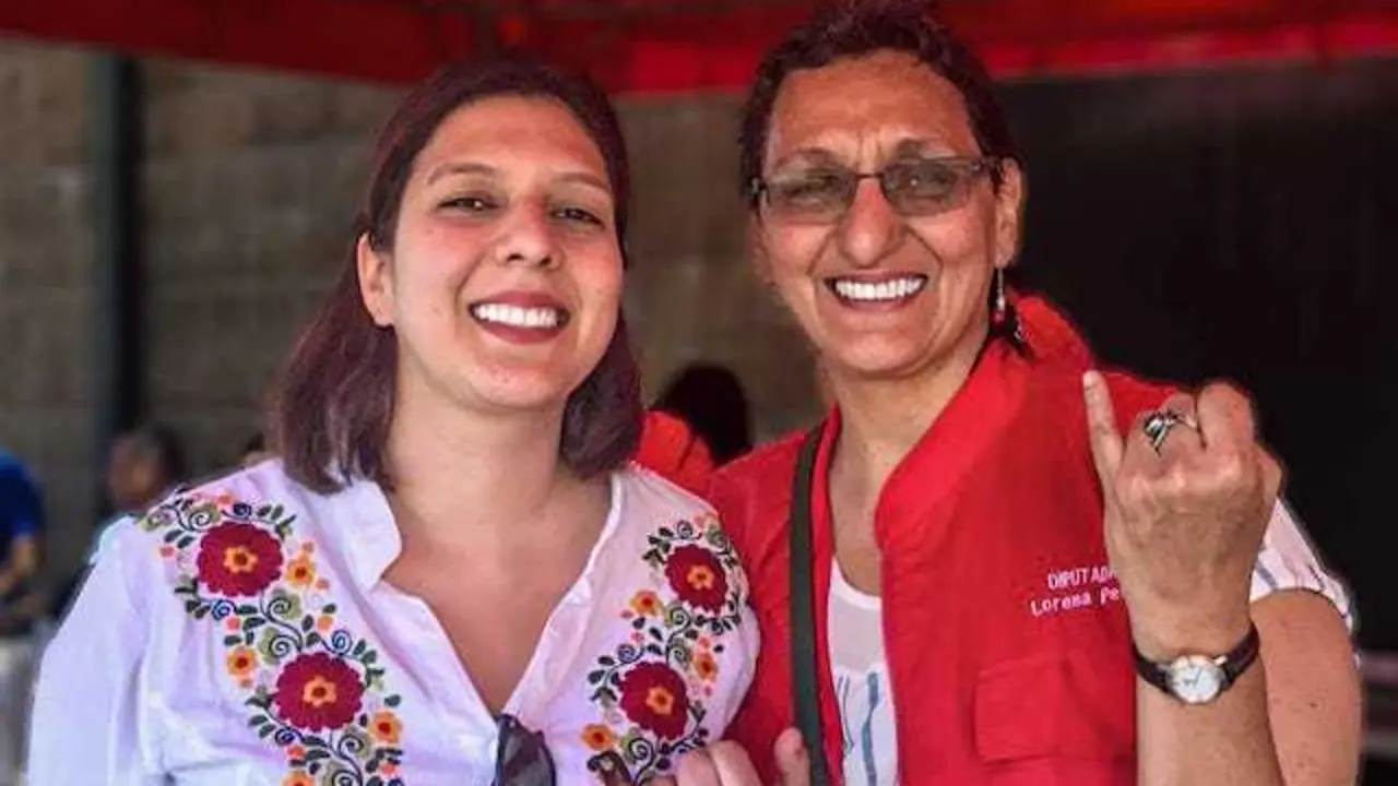 Lorena Peña y Ana Virginia Guardado Peña