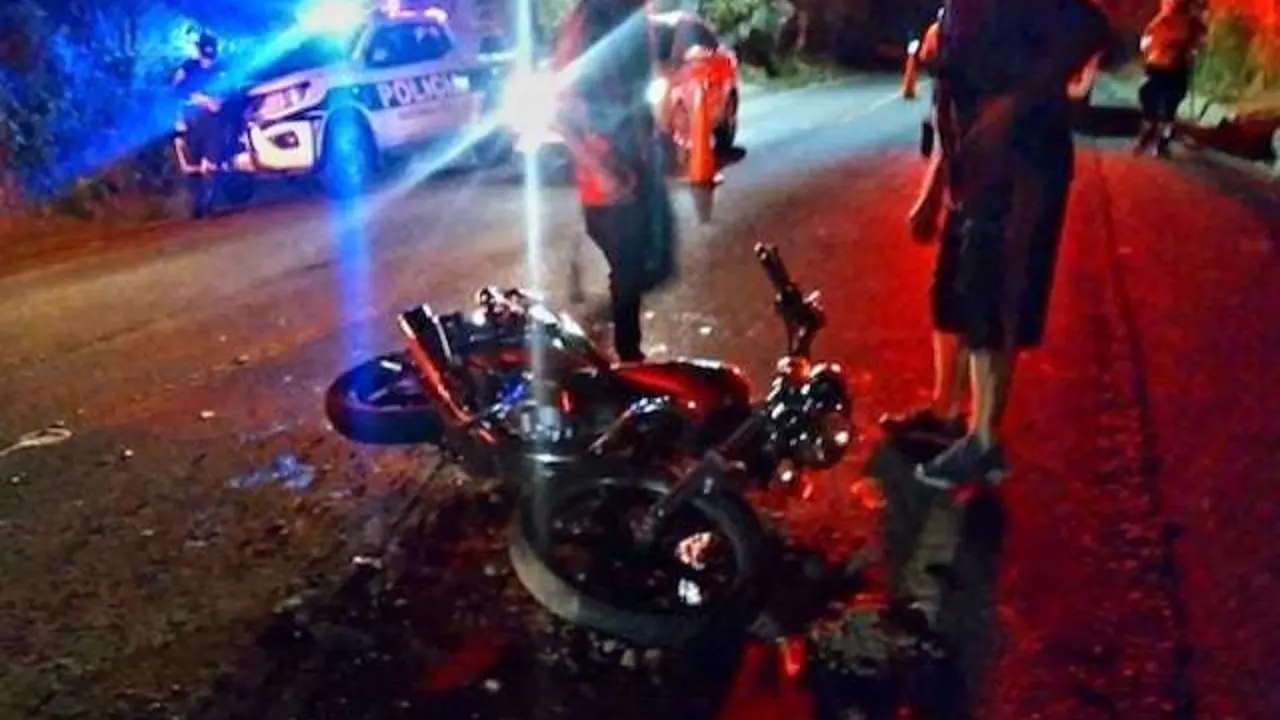 Motociclista fallecido en accidente 17-03-2024