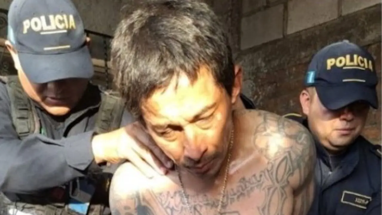 Denis Mercedes Estrada, alias Slow, Chino y Sparky, Barrio 18, detenido en Guatemala y deportado