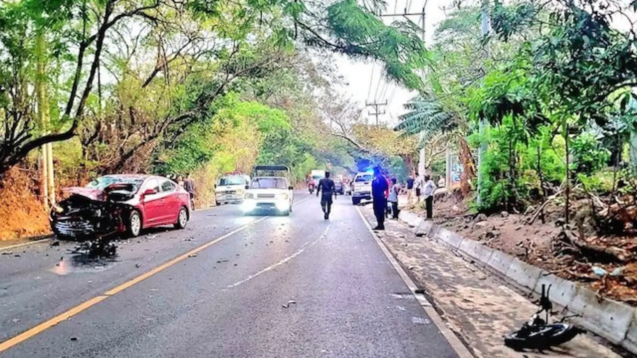  José Aníbal Cruz Gil agente PNC fallecido en motocicleta accidente en San Vicente 08-04-2024