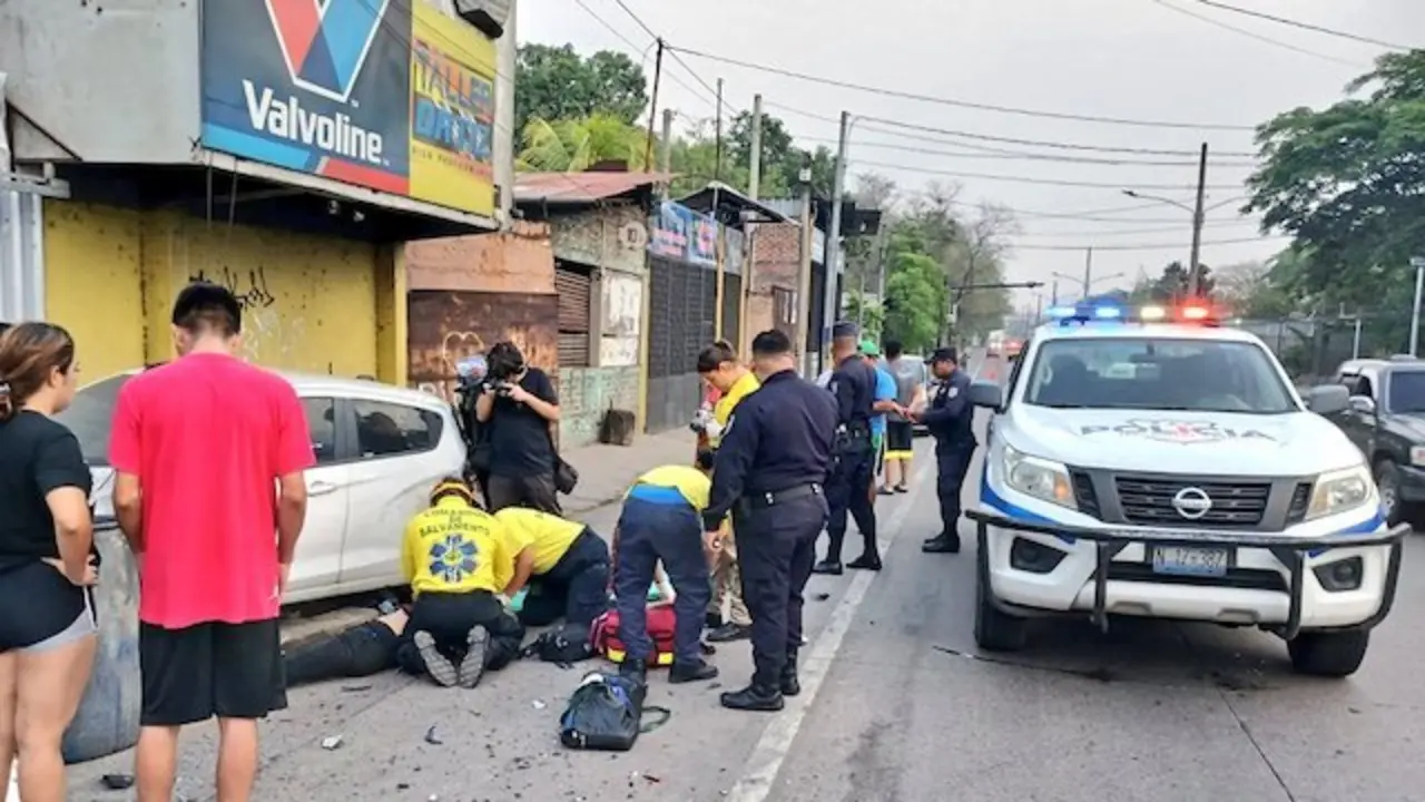 Motociclista fallecido troncal del norte Ciudad Delgado 28-04-2024