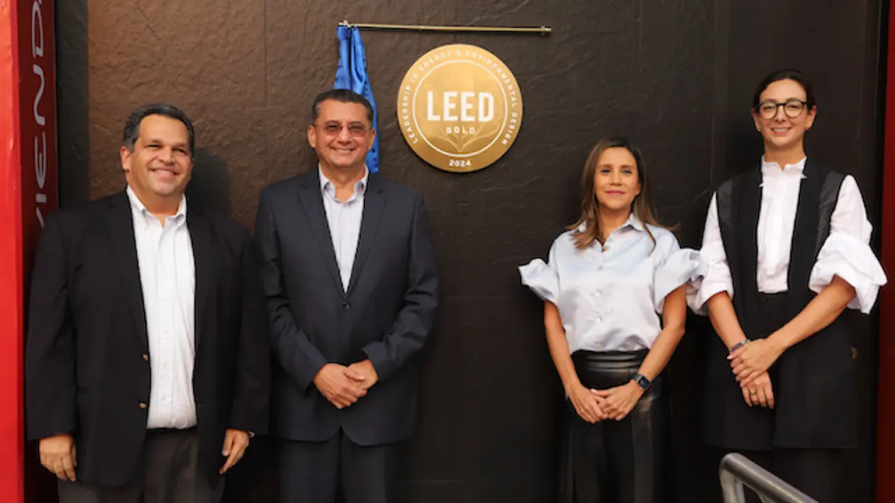 Certificaci&oacute;n LEED en Agencia Zona Rosa del Banco Davivienda, en San Salvador, El Salvador, el 07 de mayo de 2024.
Foto Banco Davivienda/ Salvador Melendez